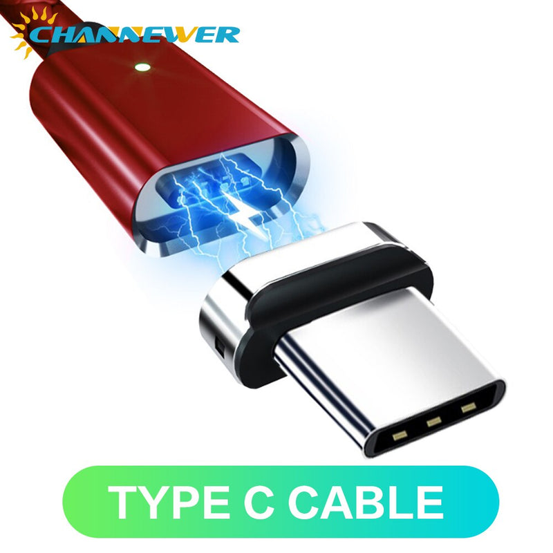 Magnetic Cable Fast Charging Sync Data Phone Cables 1m 2m 3m