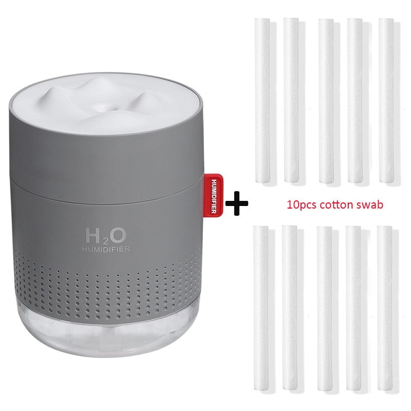Portable Ultrasonic Humidifier 500ML  H2O USB Aroma Air Diffuser