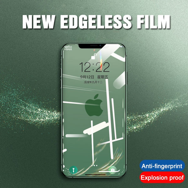 Full Cover Tempered Glass iPhone 11 Pro Max Screen Protector On 6 7 8 Plus soft edge iPhone X XS XR 