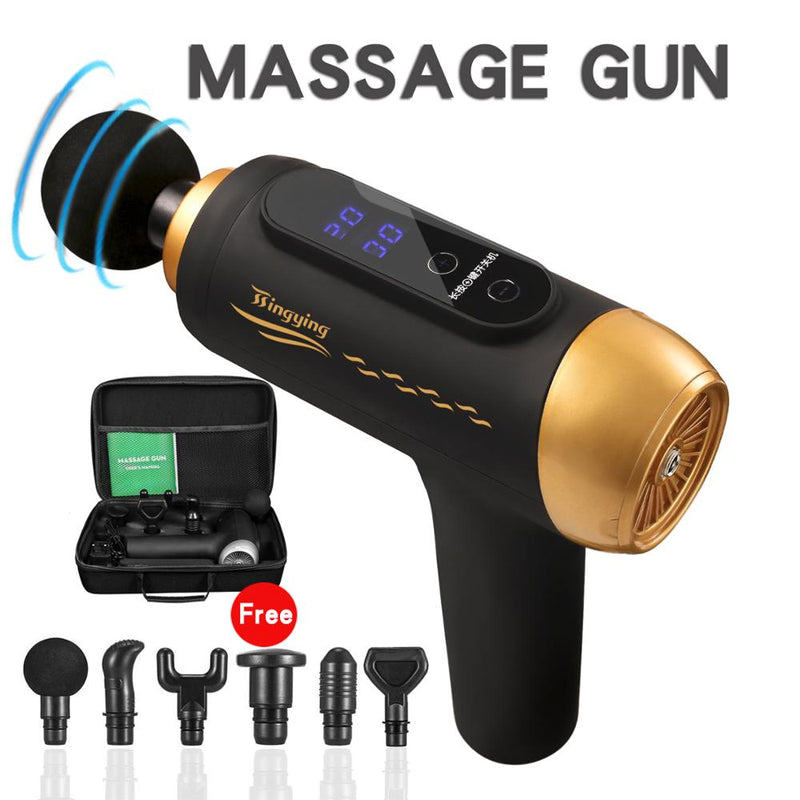 Massage Gun Muscle Relaxation Massager Vibration Fascial Gun Fitness Equipment