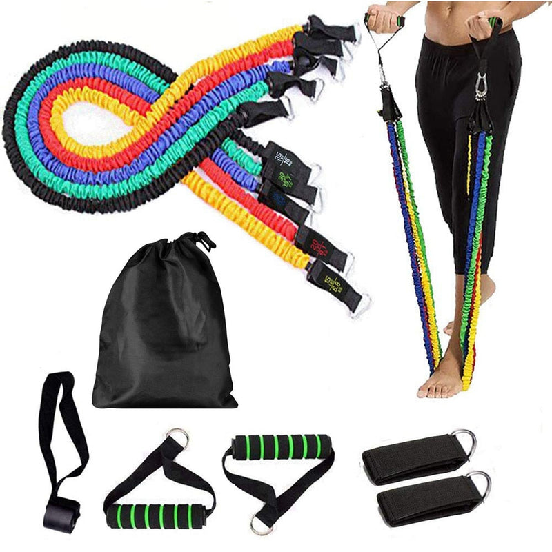 Fitness Elastic Pull Up Resistance Bands Rubber Pulling Loop Door Rope
