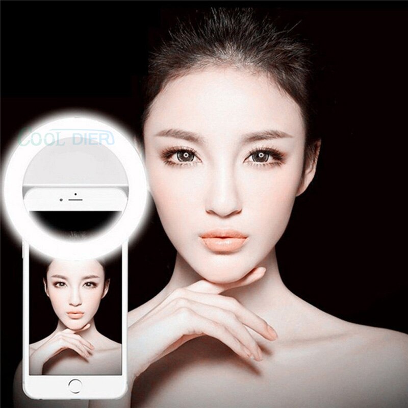 36 LED Selfie Ring Light Portable Flash Universal Phone Enhancing Fill Light 