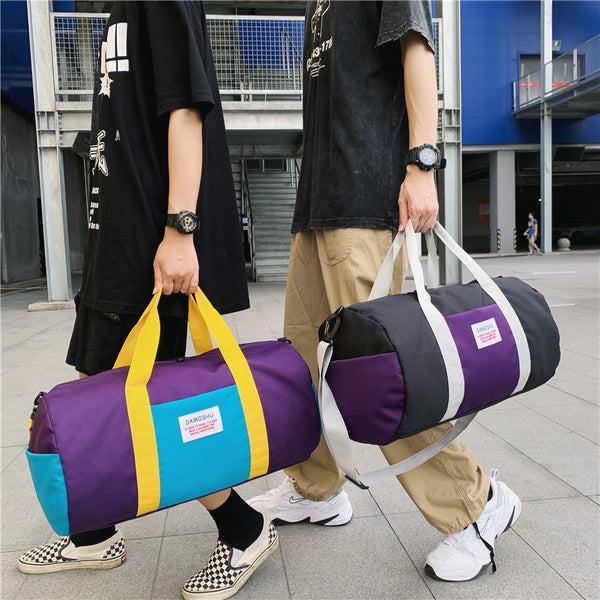 Big Capacity Outdoor Training Gym Bag Waterproof Sports Bag Fitness Bag Men Women Multifunction Shoulder Travel Yoga Handbag