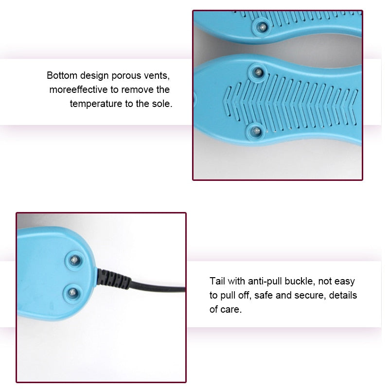 Electric 220V UV Shoe Dryer Ultraviolet Shoe Sterilizer Fast Heat Shoe Heater Boot Dryer