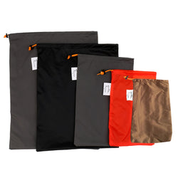  5 pcs Compression Stuff Sack Water Resistant Polyester Great Sleeping Bags Clothes Camping Hiking Backpacking 28 x 36cm