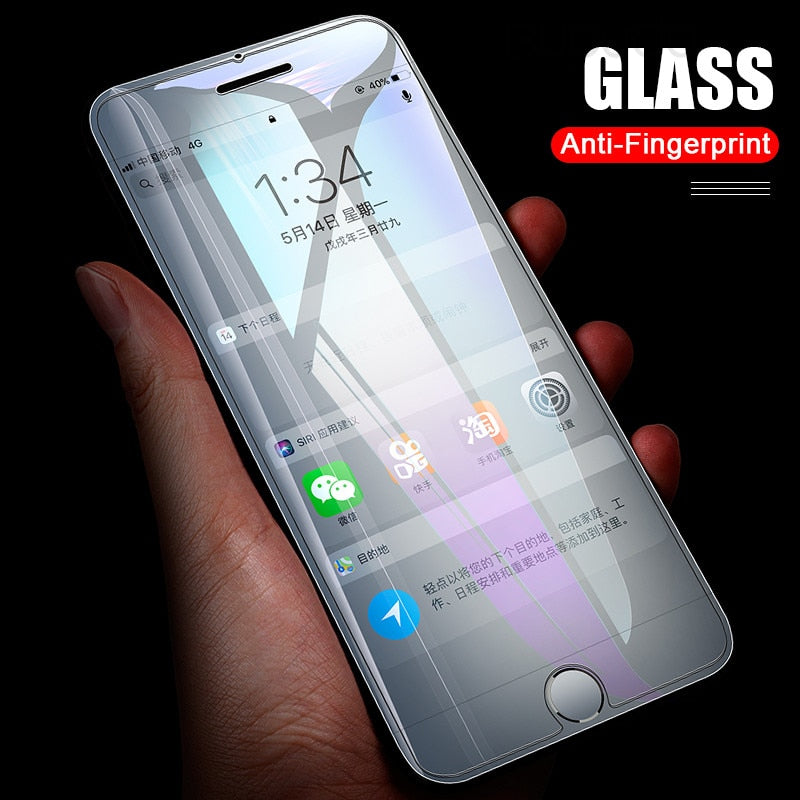 Full Cover iPhone X XS Max XR Tempered Glass iPhone 7 8 6 6s Plus 5 5S SE 11 Pro Screen Protector