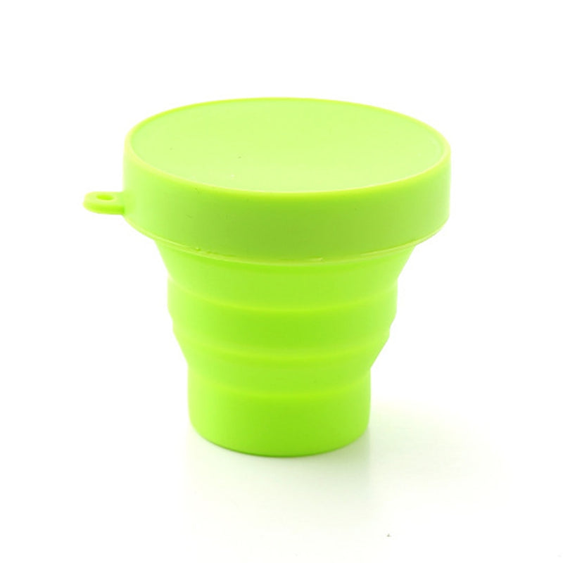 170ML Silicone Travel Cup Folding Cups Telescopic Collapsible Coffee Cups Water Cup