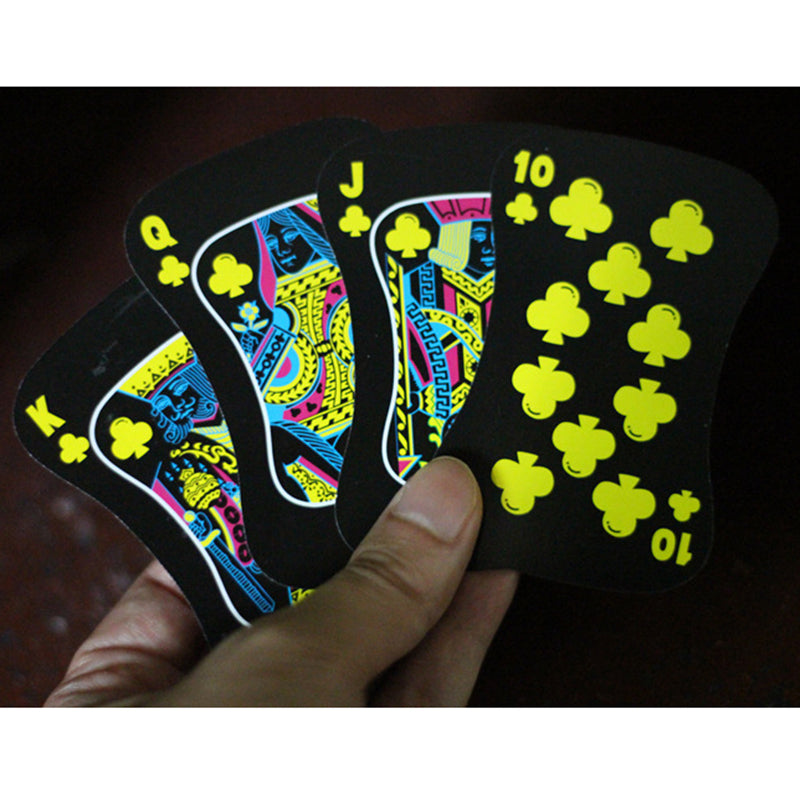 54 Cards Newest Luminous Playing Cards Fluorescence Night Watch Poker Cards Board Game Bar Nightclub Nights Poker Cool Wholesale