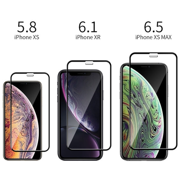 Full Cover Tempered Glass iPhone 11 Pro Max 6 6s 7 8  X XS Max XR 5 5s 5C SE Plus Screen Protector 