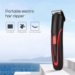 Portable Rechargeable Hair Beard Clipper Electric Cordless Mini Hair Trimmer Cutting Machine 