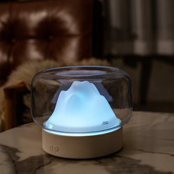 Aroma Diffuser 400ML Essential Oil Aromatherapy Warm and Color LED Lamp Humid