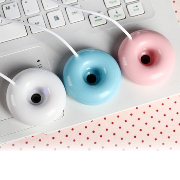 Mini Portable Donuts USB Air Humidifier Purifier Aroma Diffuser Steam safe use For Home&Car Humidification Atomizer